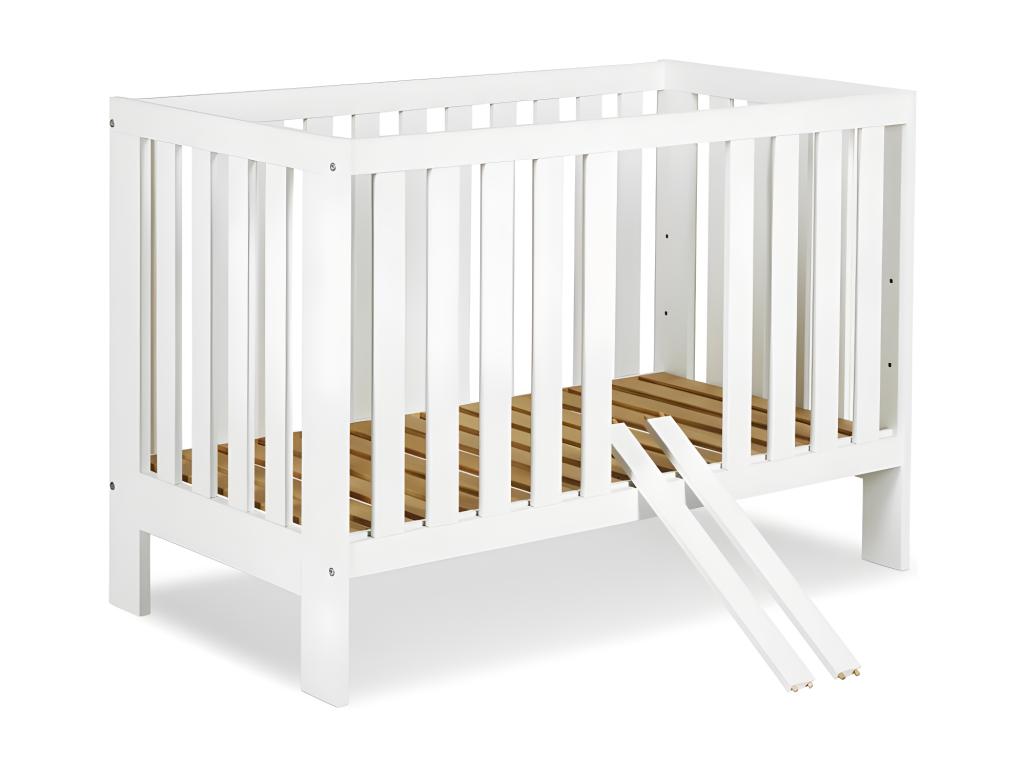 Letto bianco, 120 x 60 cm