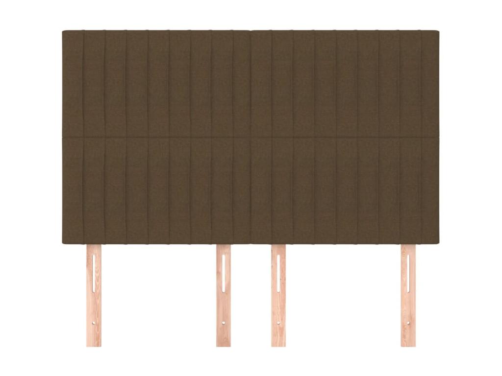 Letto in tessuto marrone, 72 x 5 x 78 cm