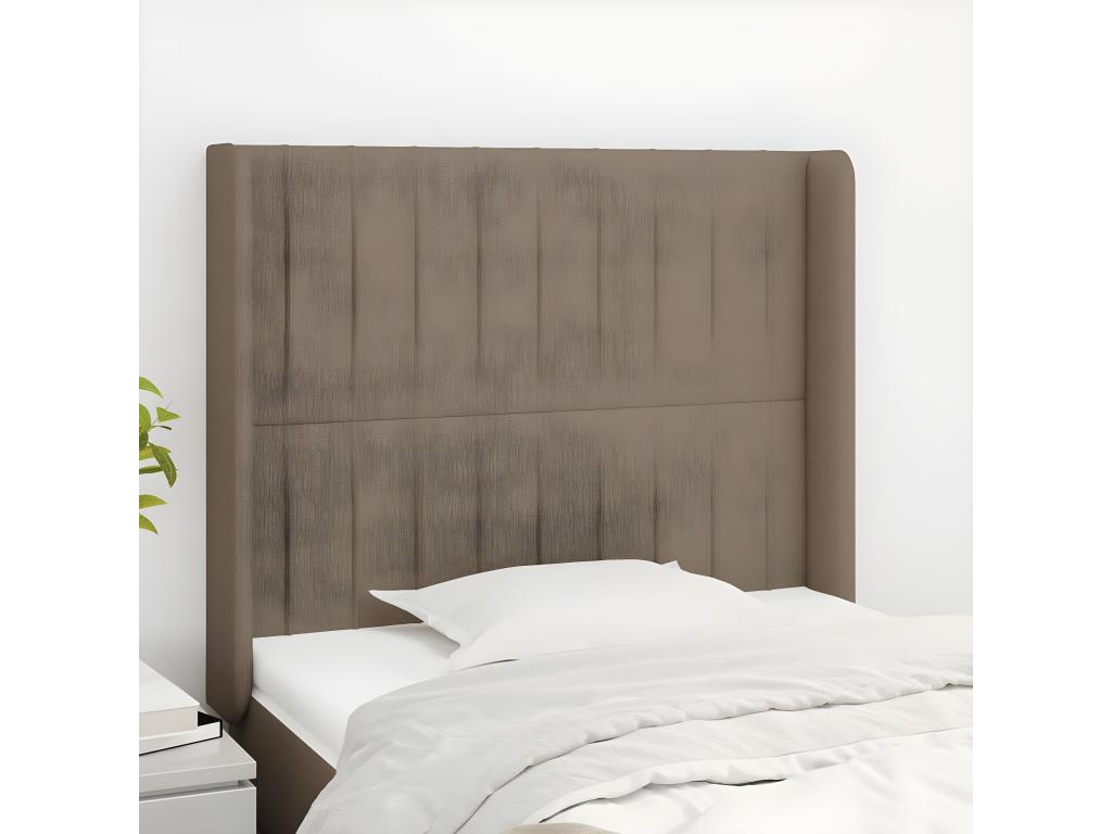 Letto in tessuto, 93 x 16 x 118 cm