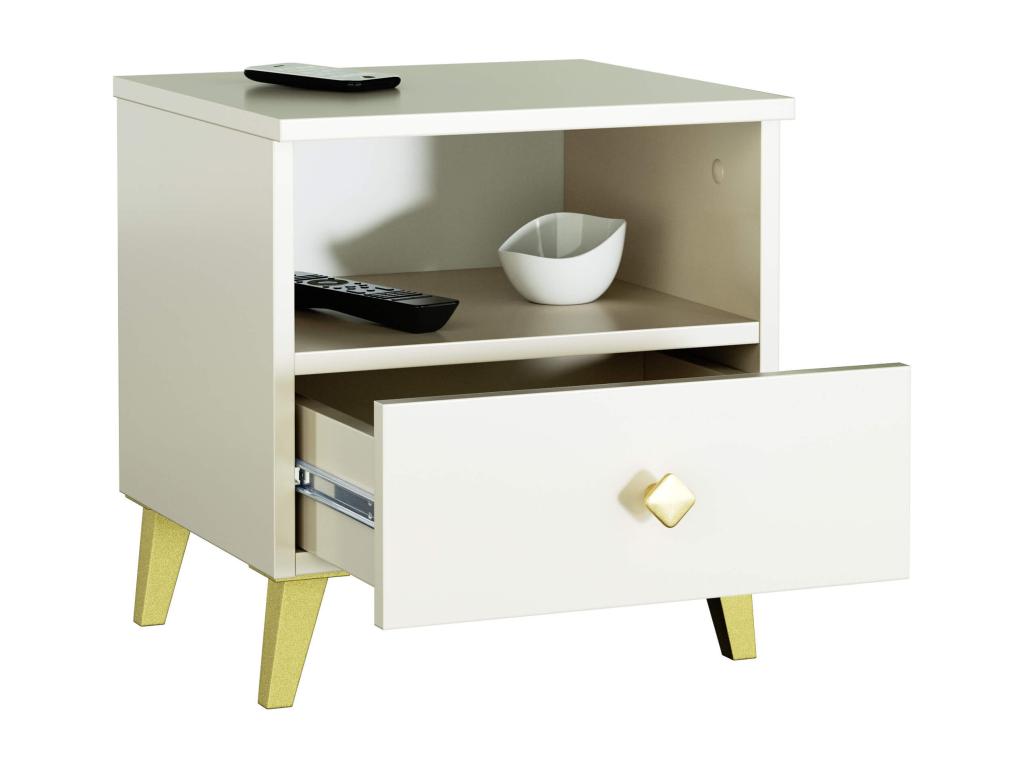 Tavolo beige, 40 x 37 x 43 cm