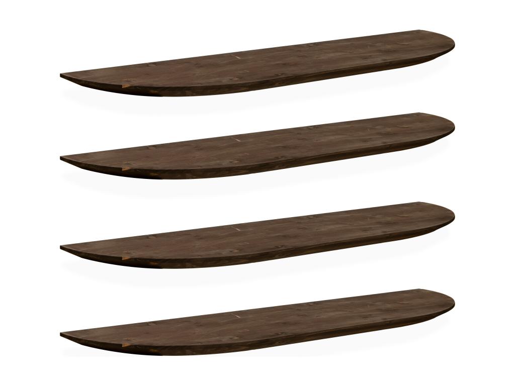 Mobili per la casa marroni, 100 x 3,2 cm