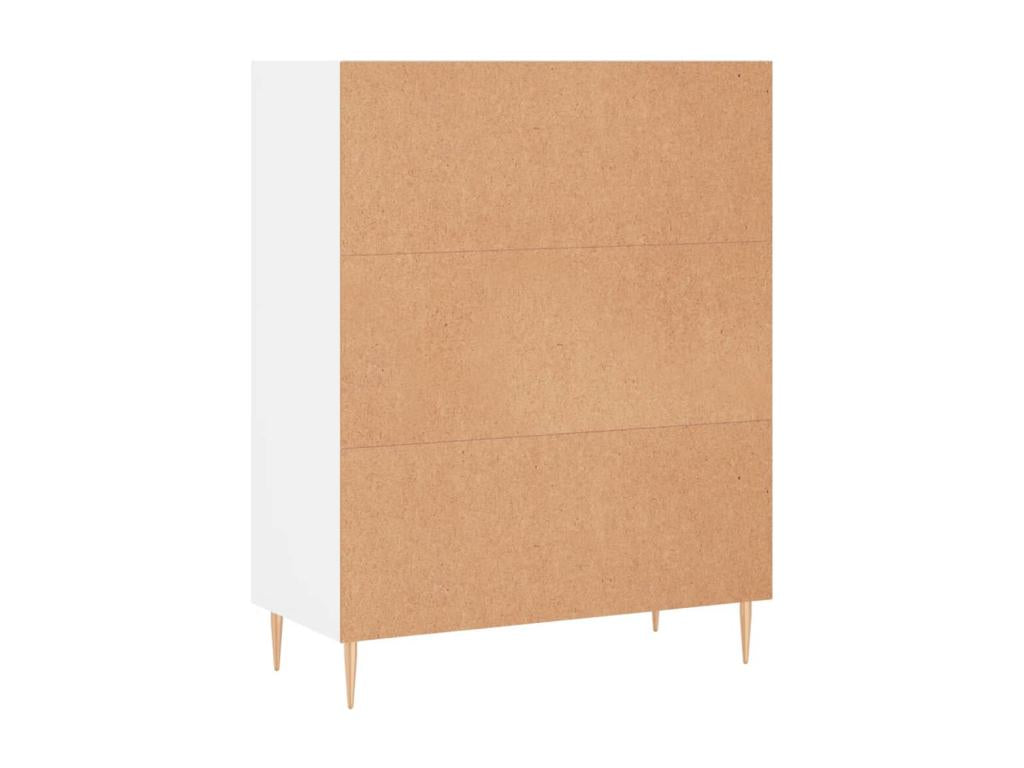 Libreria bianca, 69,5 x 32,5 x 90 cm