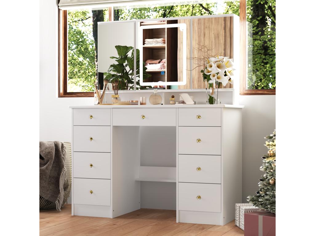 Mobili per la casa bianchi, 50 x 110 x 137 cm