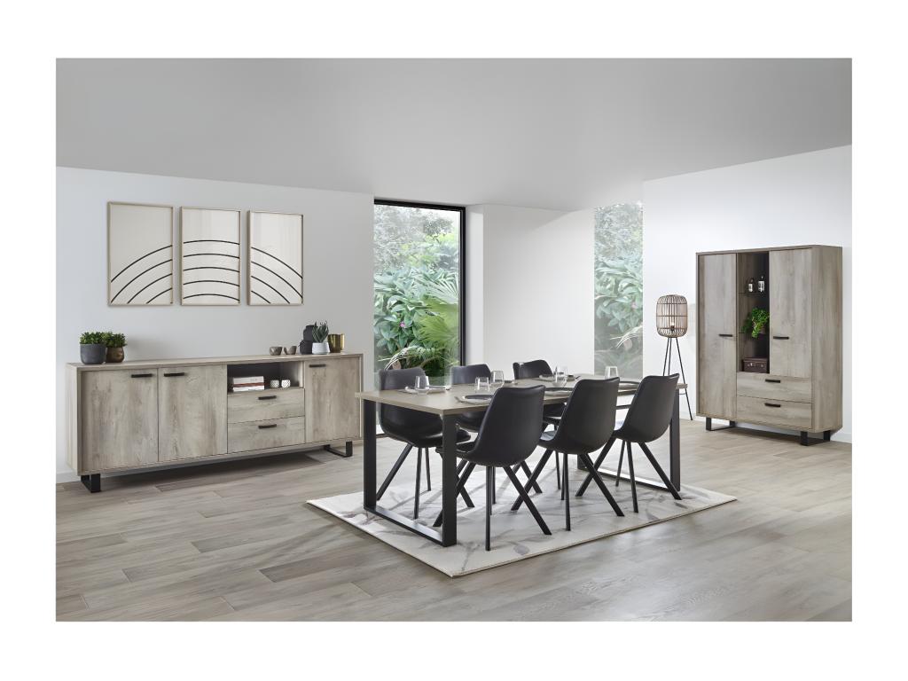 Mobili per la casa in legno di quercia marrone - dlz1766572308553