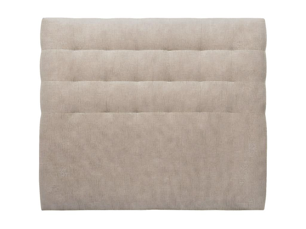 Letto in tessuto beige