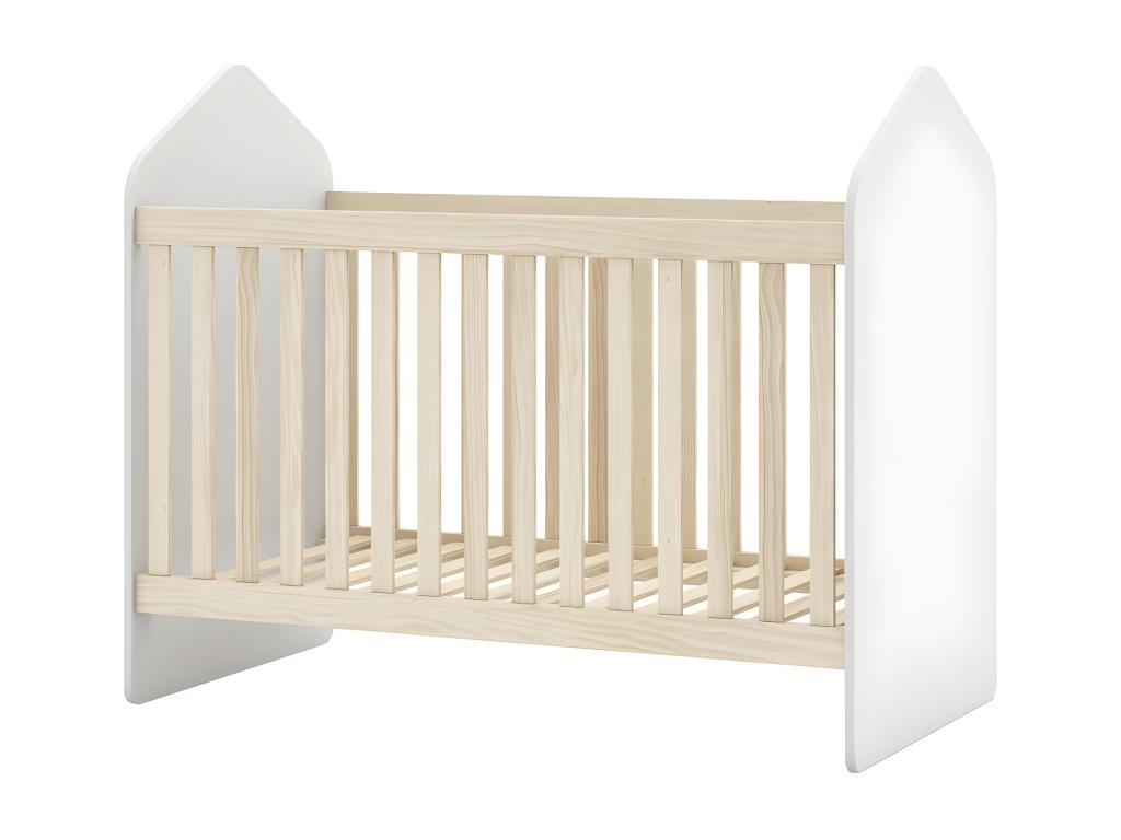 Letto bianco, 60 x 120 cm