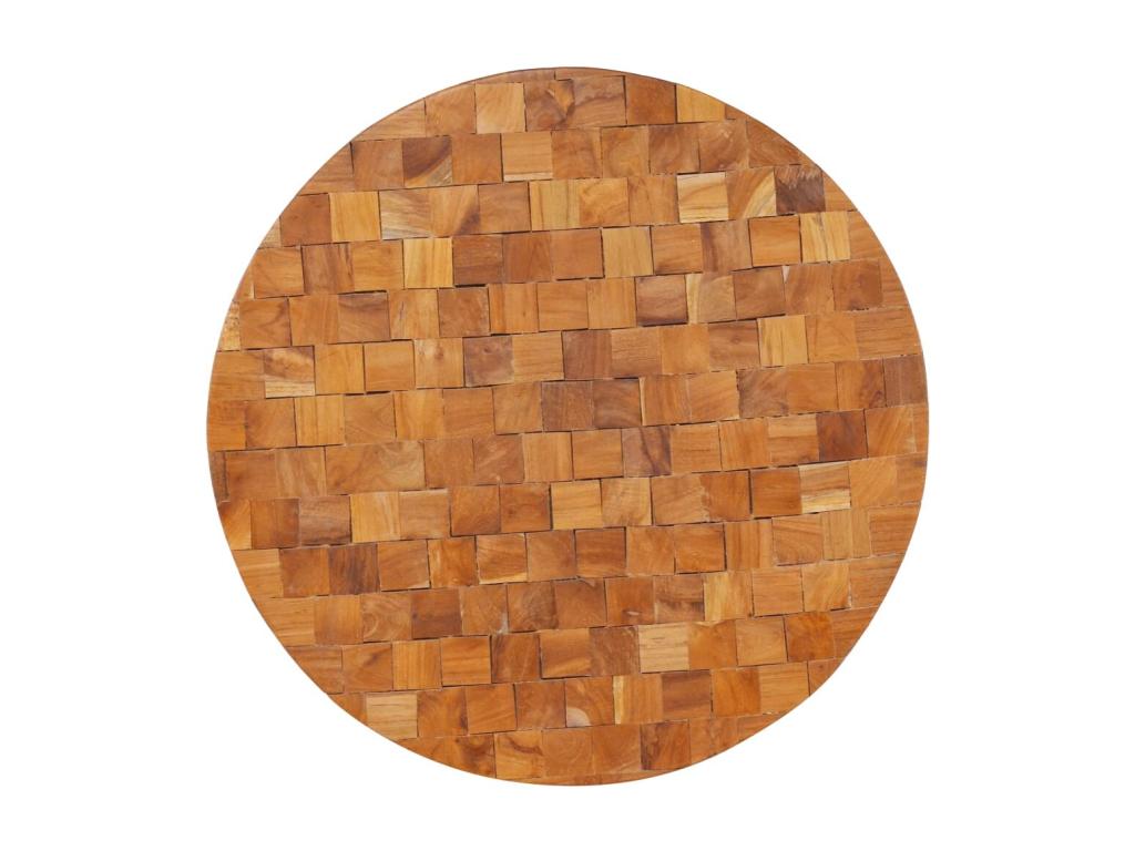 Tavolino da caffè marrone, 60 x 60 x 35 cm