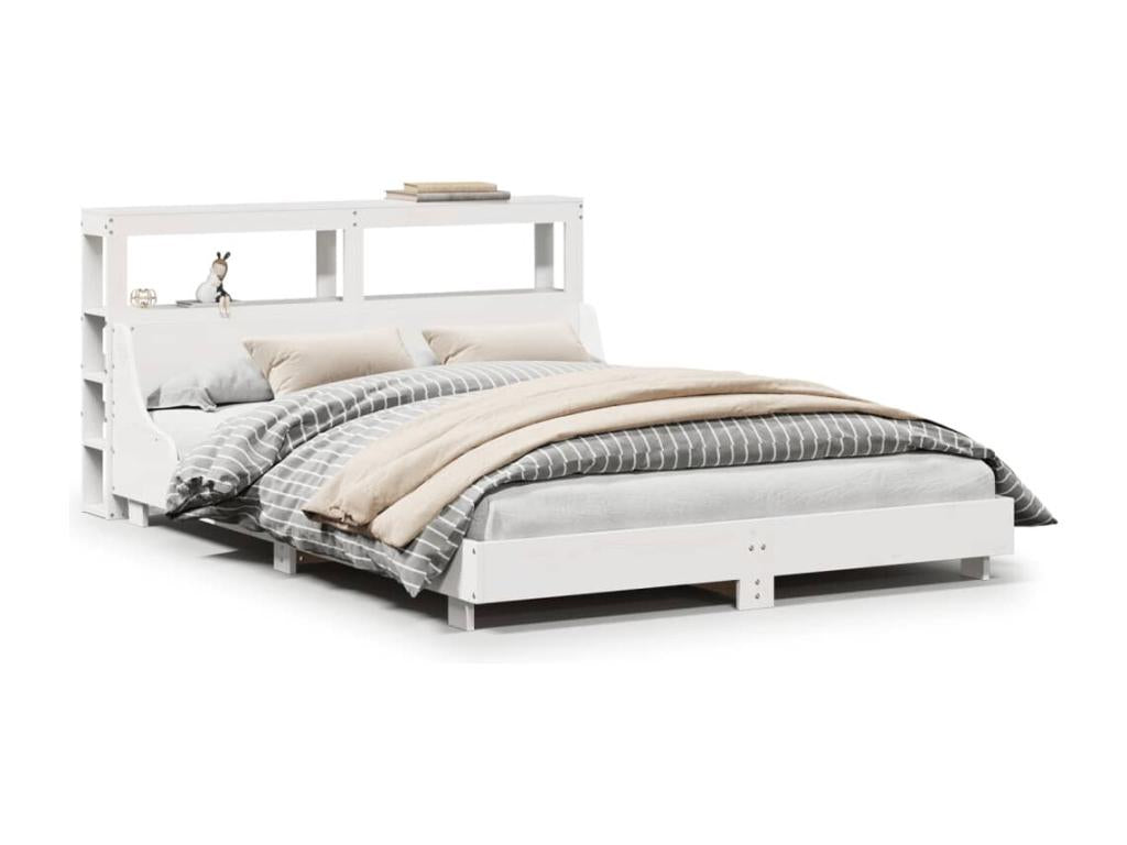 Materasso in legno di pino bianco, 160 x 200 cm