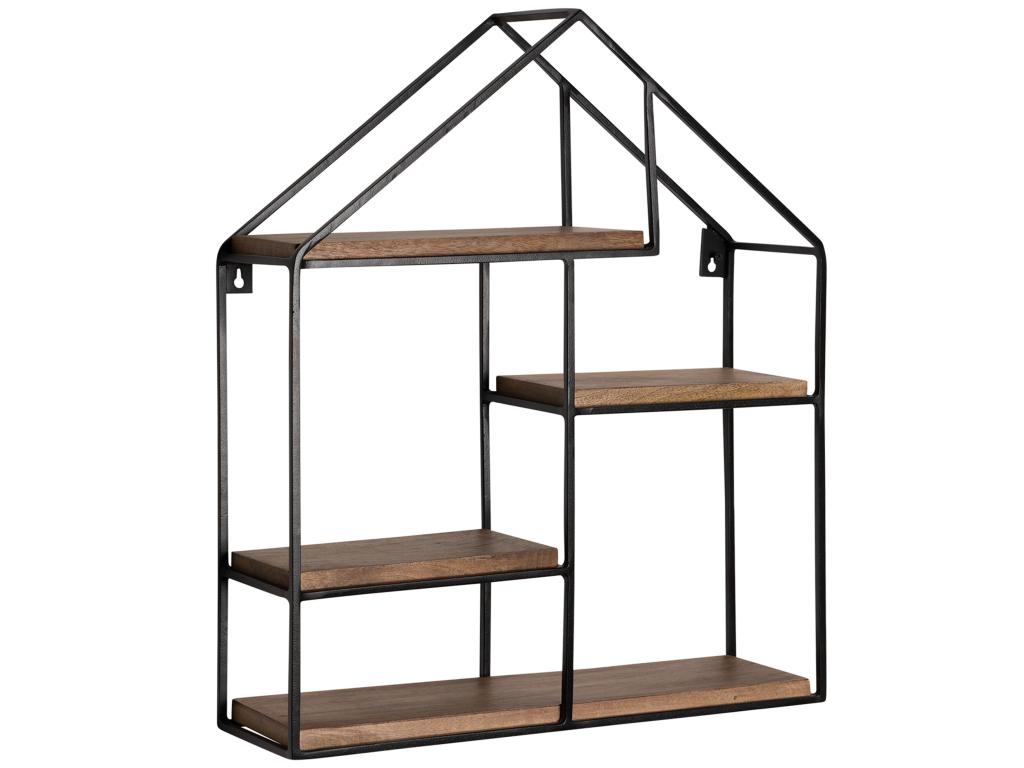 Mobili per la casa in legno massello naturale, 50 x 60 x 14 cm