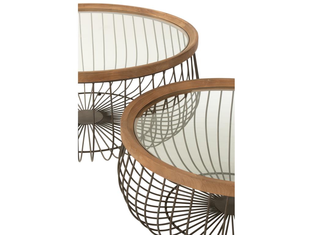 Mobili per la casa in metallo nero