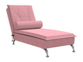 Chaise longue in velluto