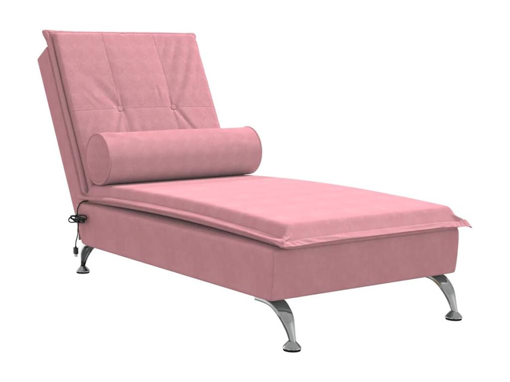 Chaise longue in velluto