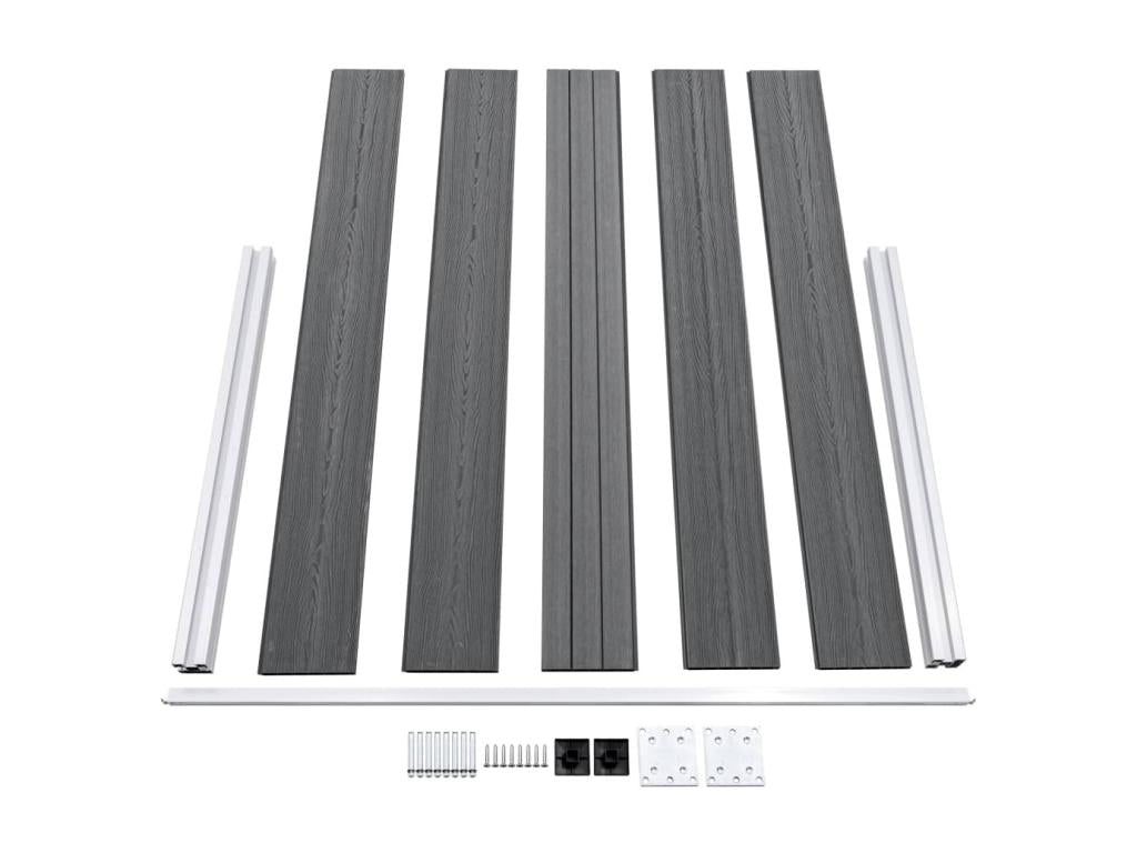 Mobili per la casa grigi, 353 x 106 cm