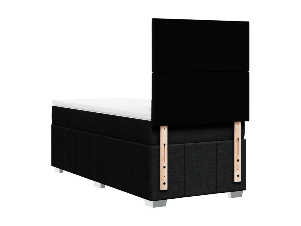 Materasso in tessuto nero, 90 x 190 cm - dlz1766572925083