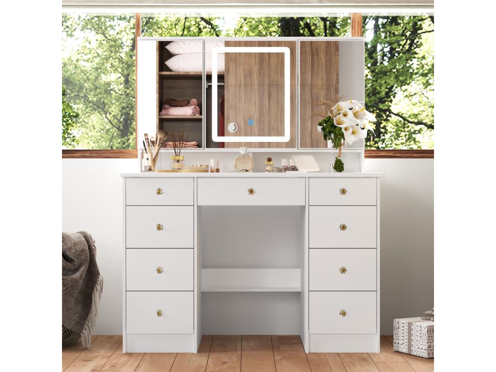 Mobili per la casa bianchi, 50 x 110 x 137 cm