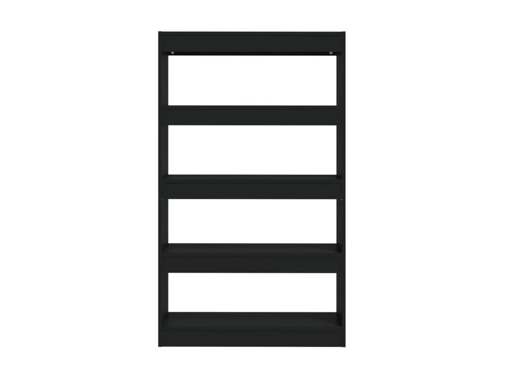 Libreria nera, 80 x 30 x 135 cm