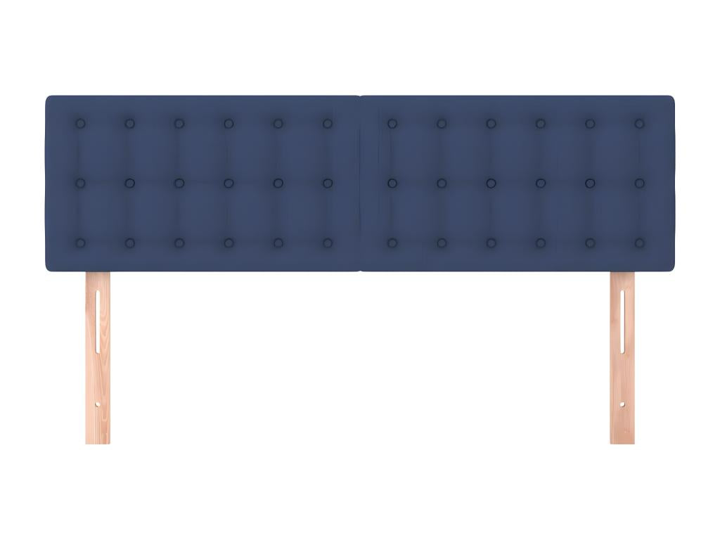 Letto in tessuto blu, 72 x 5 x 78 cm