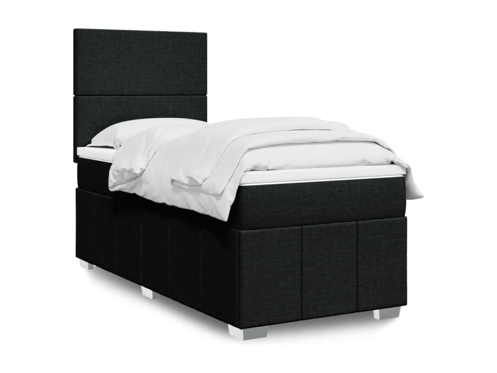 Materasso in tessuto nero, 90 x 190 cm - dlz1766572925083