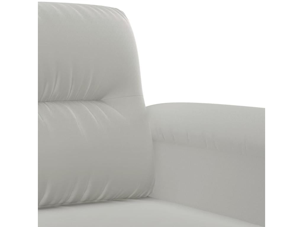 Divano in tessuto grigio - dlz1766572826010