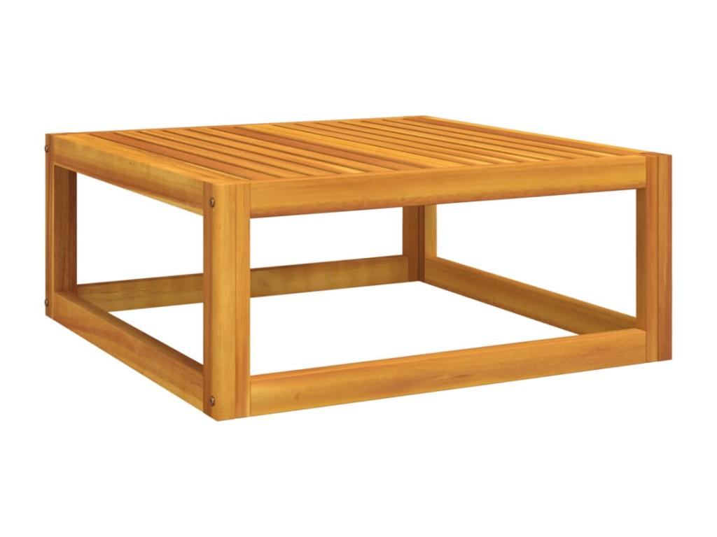 Set di mobili da esterno in legno massello marrone - dlz1766572988696