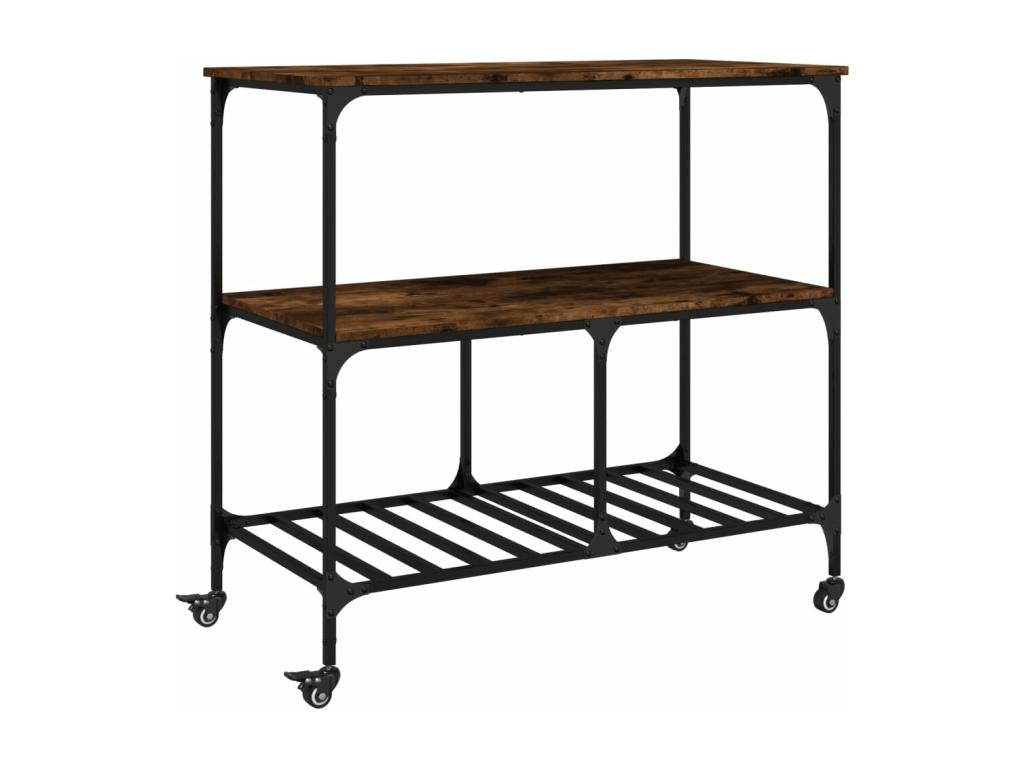 Mobili per la casa in legno ingegnerizzato marrone, 100 x 50 x 95 cm