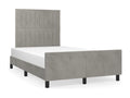 Struttura letto grigia, 120 x 200 cm