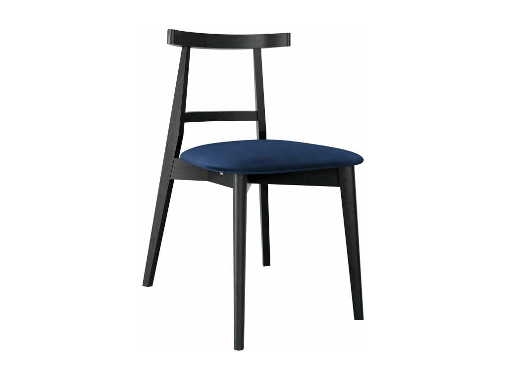 Sedia blu, 75 x 48 x 54 cm