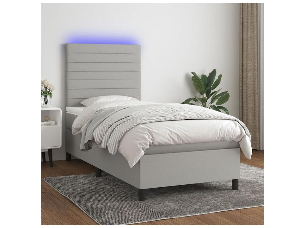 Materasso bianco, 90 x 190 cm - dlz1766572887597