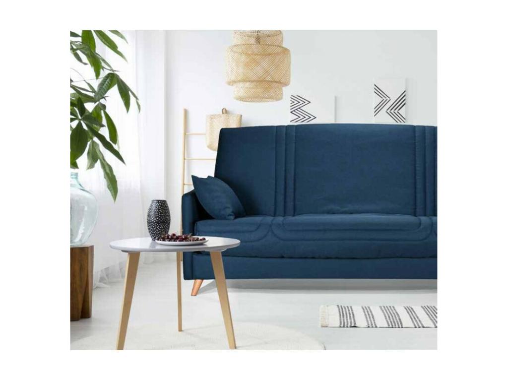 Materasso in tessuto grigio, 130 x 190 cm