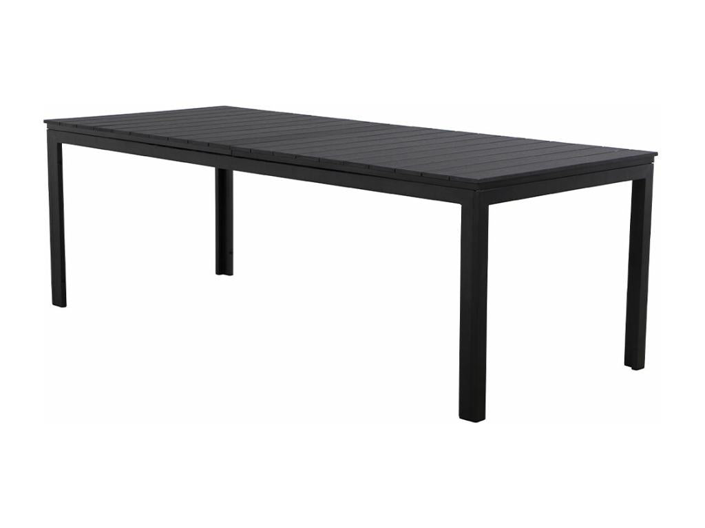 Tavolo nero, 95 x 230 cm