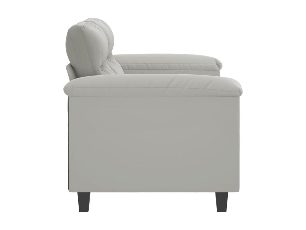 Divano in tessuto grigio - dlz1766572826010