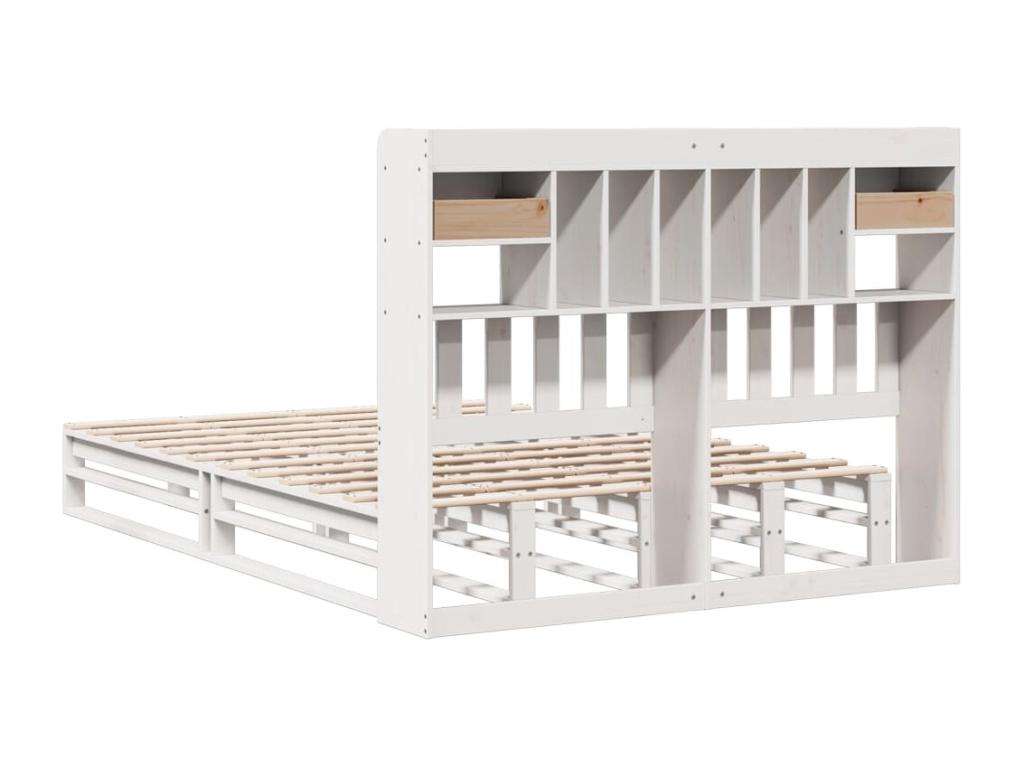 Materasso in legno di pino bianco, 150 x 200 cm