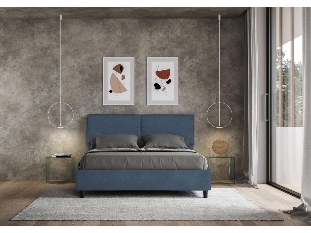 Letto blu, 160 x 190 cm