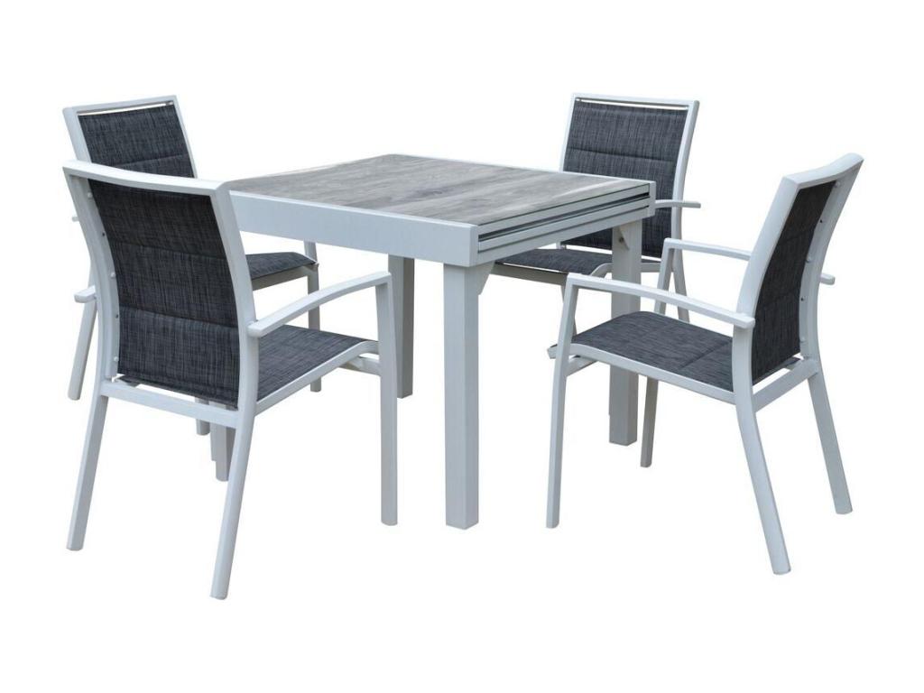 Set di mobili da esterno grigi