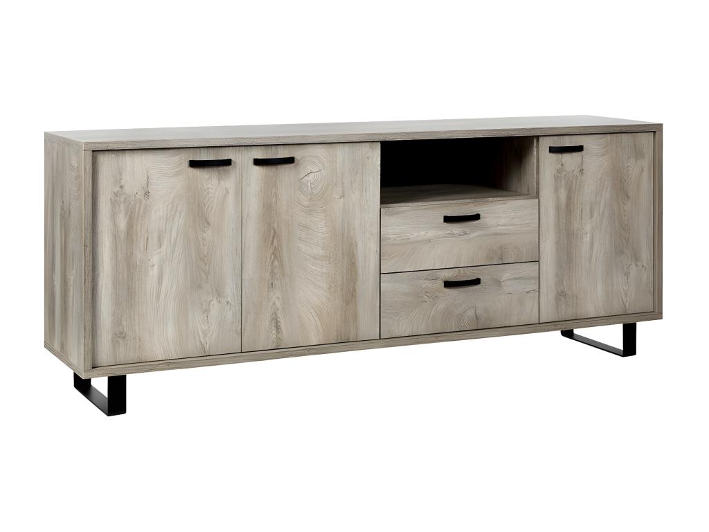 Mobili per la casa in legno di quercia marrone - dlz1766572308553