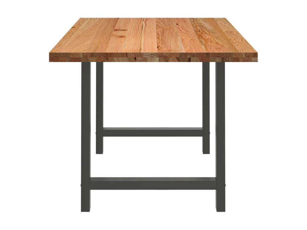 Tavolo da pranzo in legno di quercia marrone - dlz1766573050766