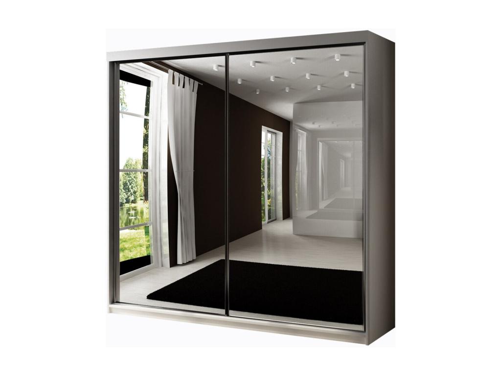 Armadio bianco, 200 x 200 x 62 cm