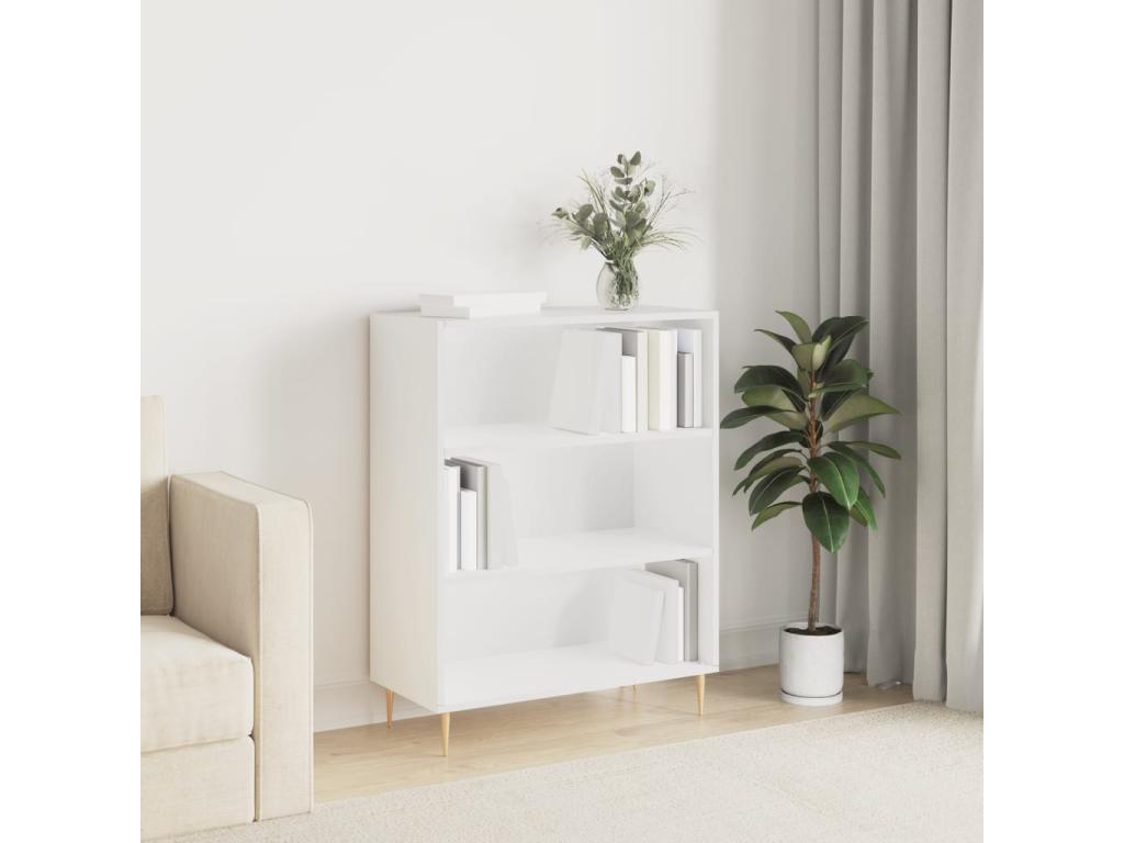 Libreria bianca, 69,5 x 32,5 x 90 cm