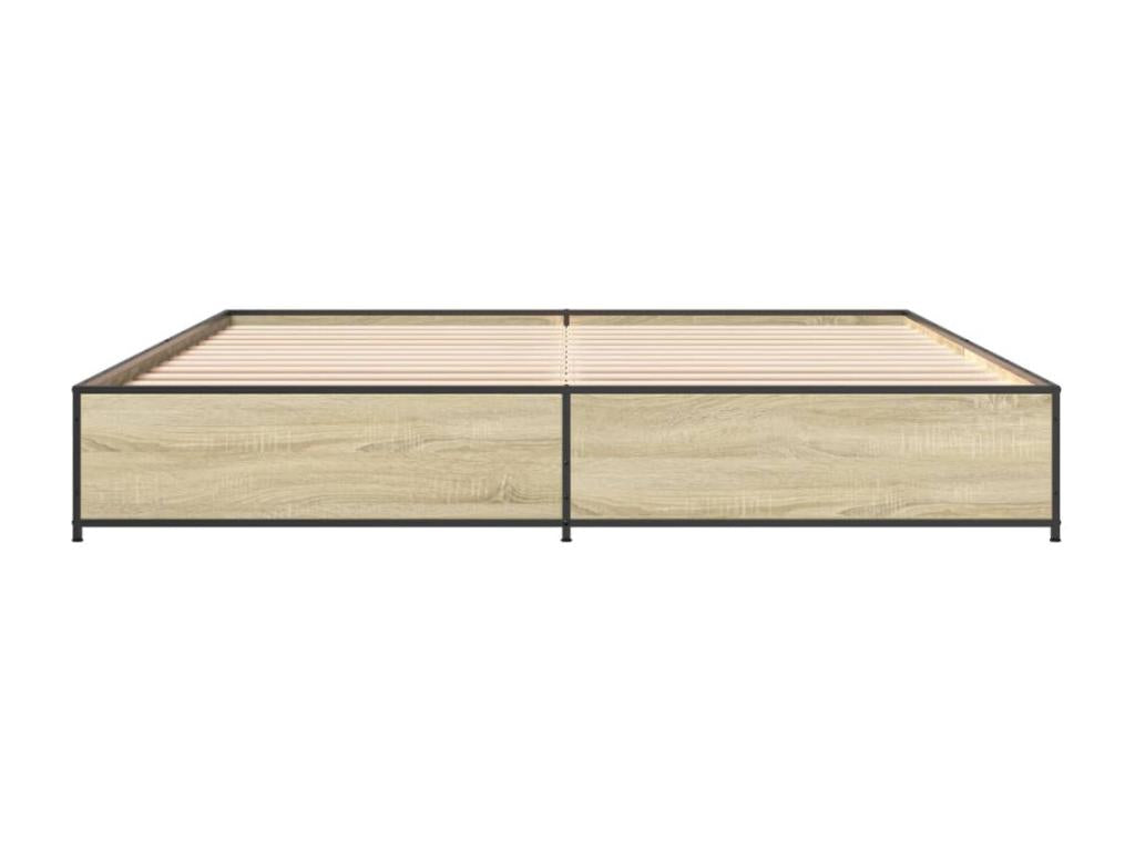 Materasso in legno di quercia marrone, 180 x 200 cm