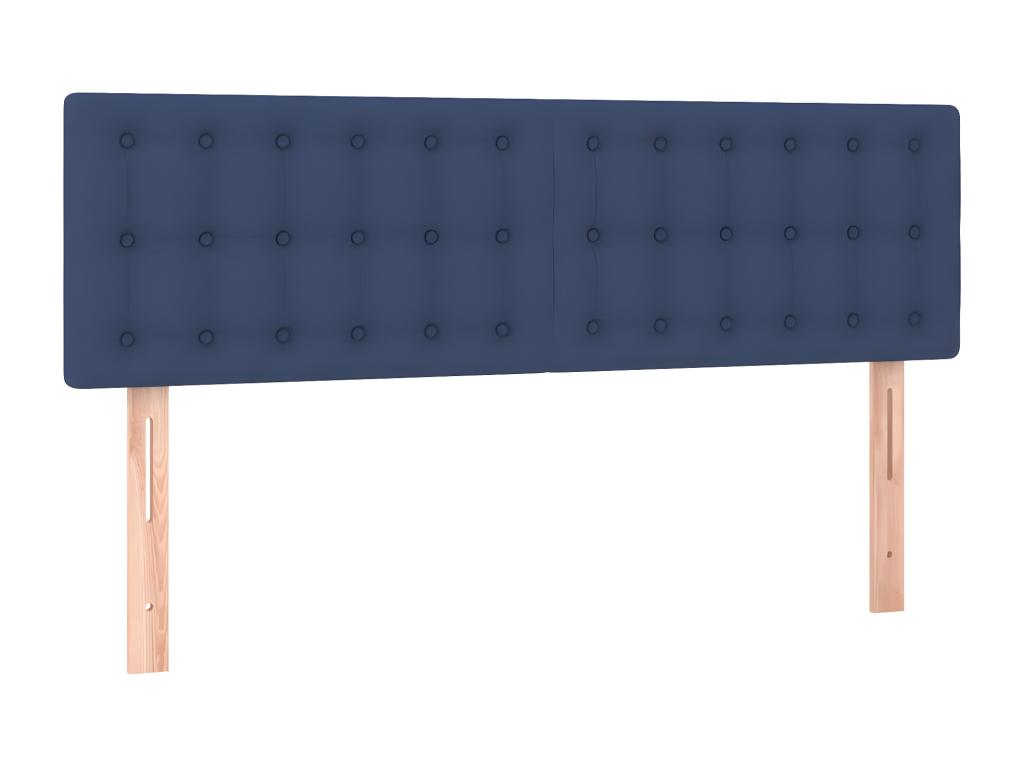 Letto in tessuto blu, 72 x 5 x 78 cm