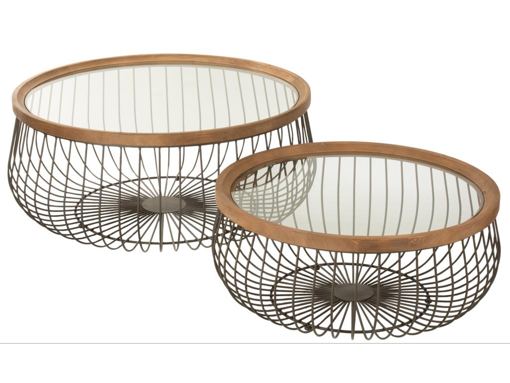 Mobili per la casa in metallo nero