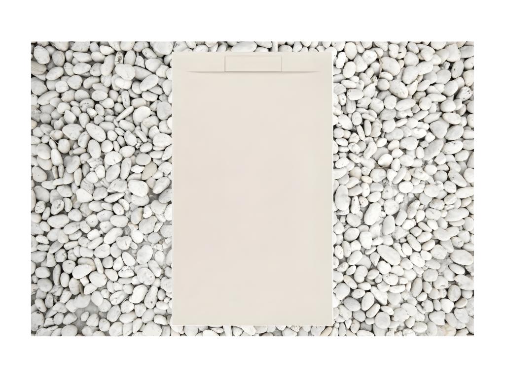 Mobili per la casa in marmo beige, 115 x 70 cm