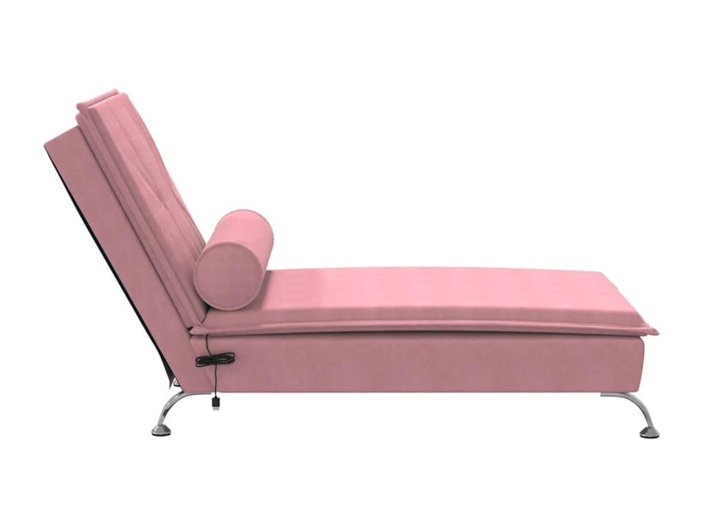 Chaise longue in velluto