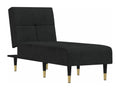 Chaise longue nera