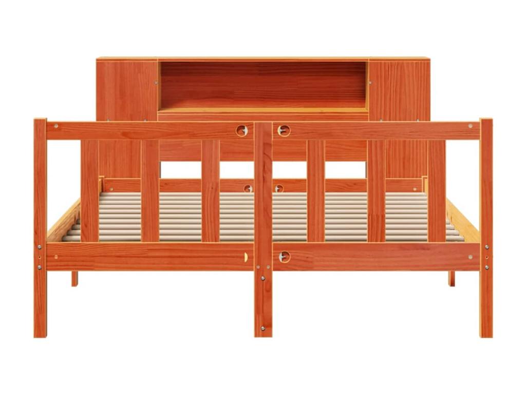 Materasso in legno di pino marrone, 140 x 190 cm