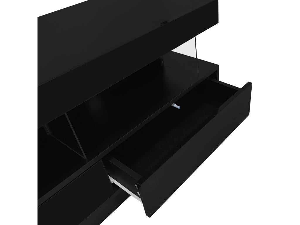 Mobile TV in vetro nero