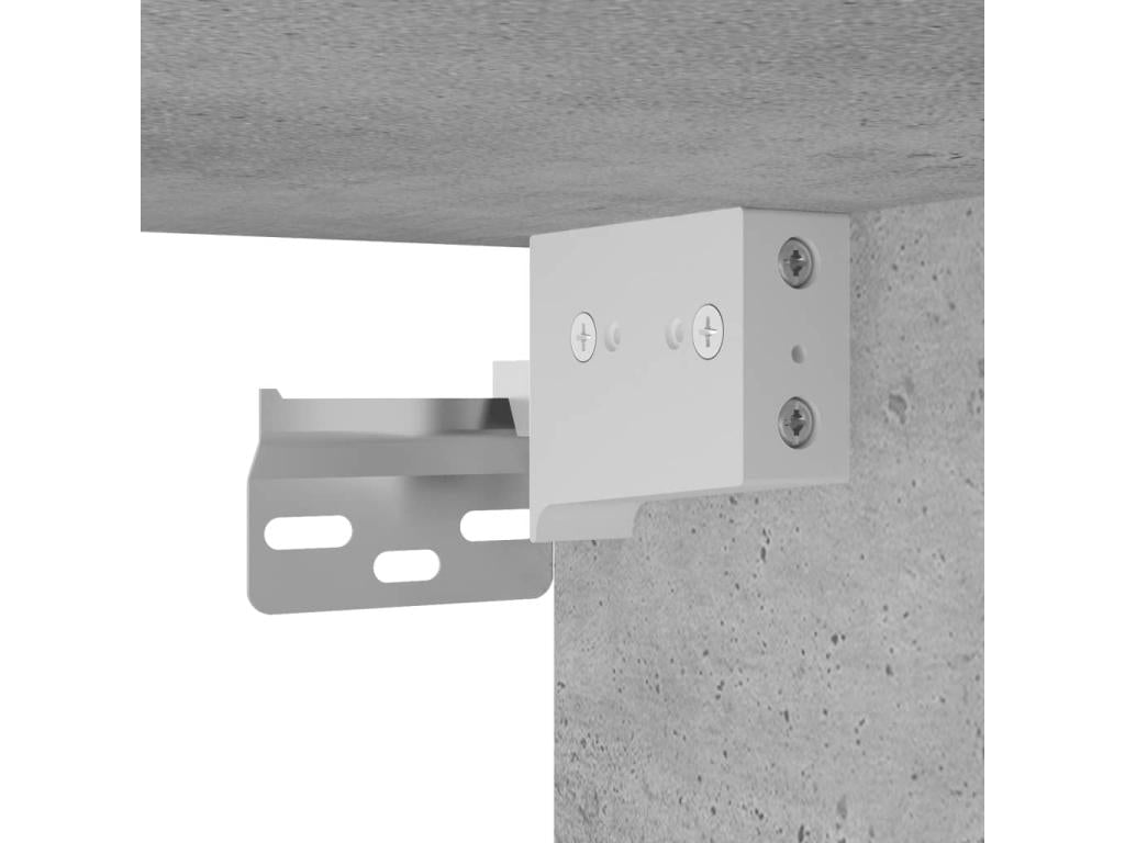 Credenza grigia, 69,5 x 34 x 180 cm