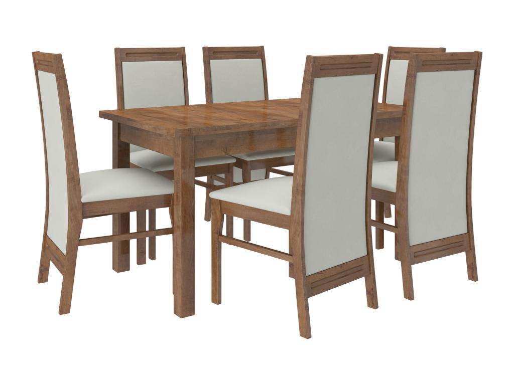 sedia in tessuto grigio