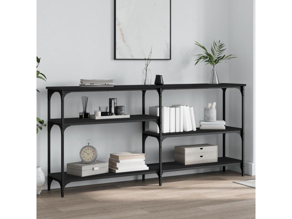 Tavolo nero, 160 x 29 x 75 cm