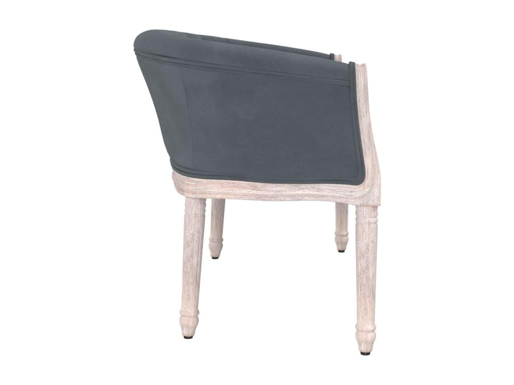 Panca grigia, 98 x 56 x 69 cm